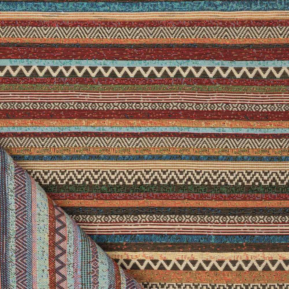 'terrawave' woven jacquard tapestry
