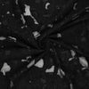exquisite clipped weave jacquard woven - black