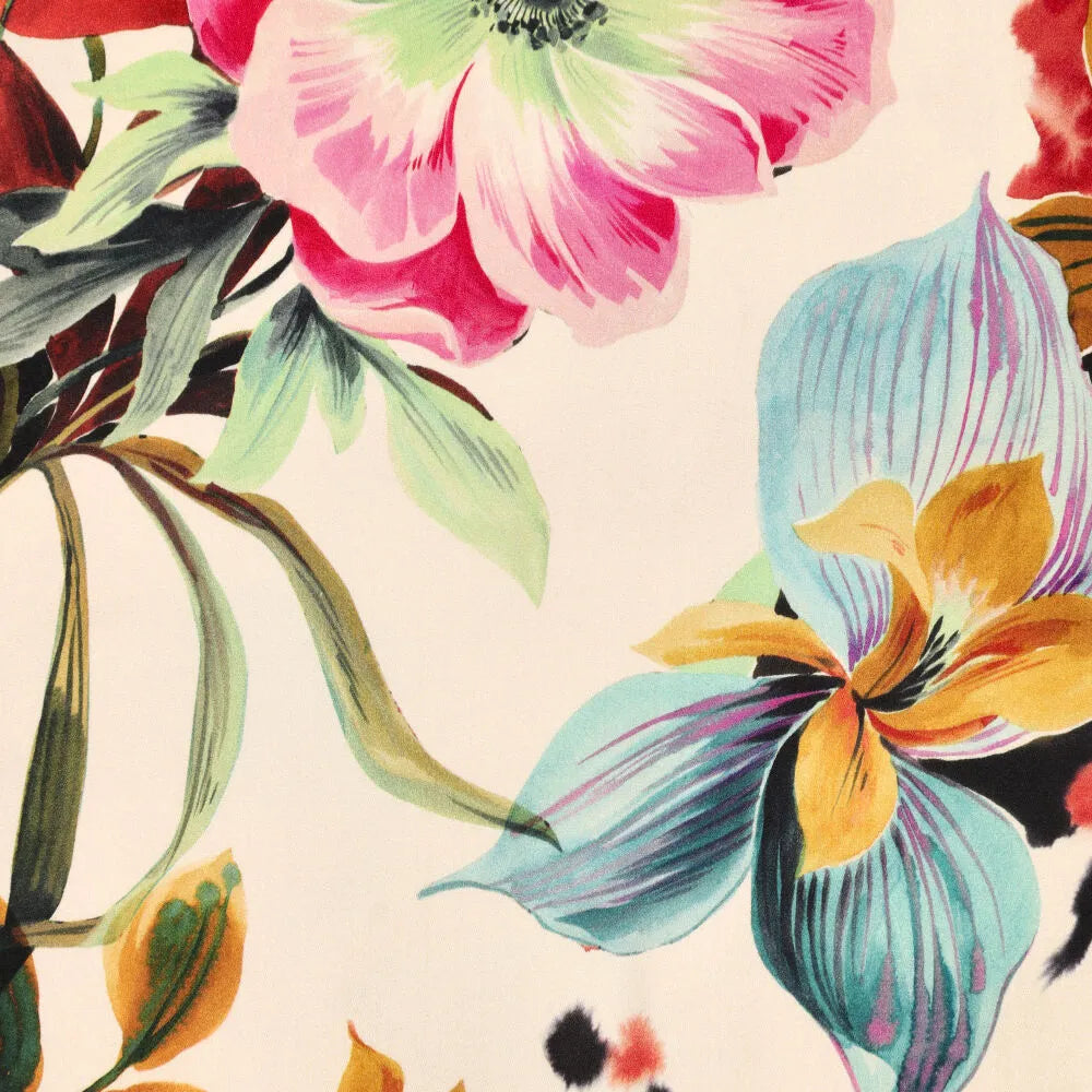 viscose satin, stretch dressweight woven 'paradise'