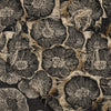 dressweight jacquard, textured novelty woven 'fringe flower'