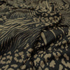 D&G animal print jacquard viscose knit - black and tan