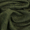 USA rayon spandex rib knit - heathered olive