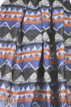 Italian cotton 2-ply woven - wood block stripe