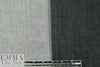 Japanese cotton 2-ply y-d reversible herringbone - gray 1.5 yd