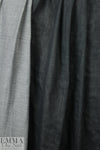 Japanese cotton 2-ply y-d reversible herringbone - gray