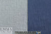 Japanese cotton 2-ply y-d reversible herringbone - blue .875 yds