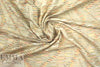 NY designer 'criss cross' metallic yarn dye 2-ply knit 1.5 yds
