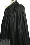 viscose-backed supple faux leather - black .80 yds