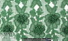 NY designer fancy 3-D floral guipure lace - ivy