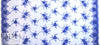 NY designer soutache embroidered mesh - sapphire