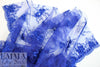 NY designer soutache embroidered mesh - sapphire 2 yd