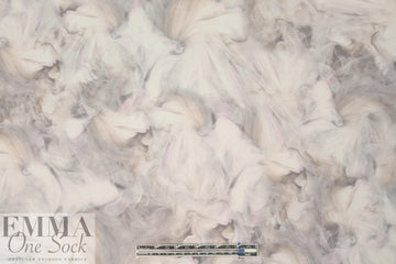 Whit 3-ply silk - blush/gray dreamscape