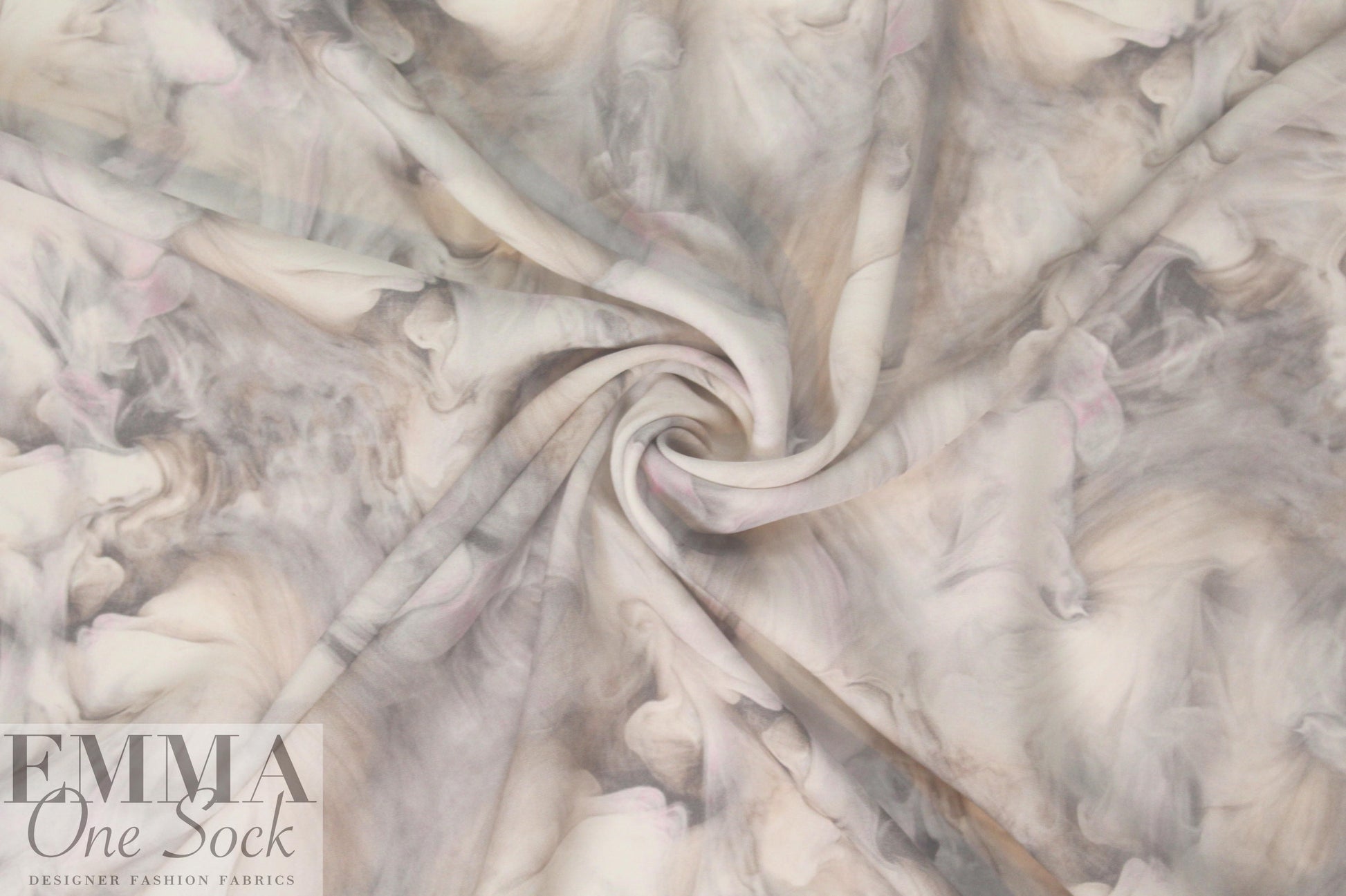 Whit 3-ply silk - blush/gray dreamscape
