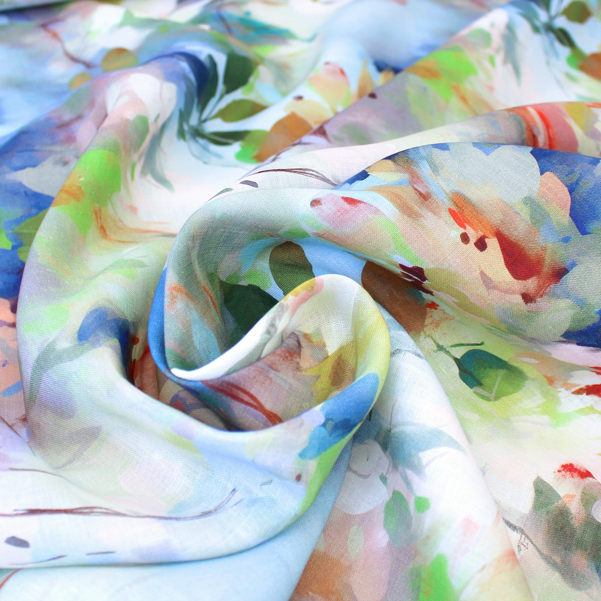 'plein air' linen dressweight woven, Oeko-Tex cert.