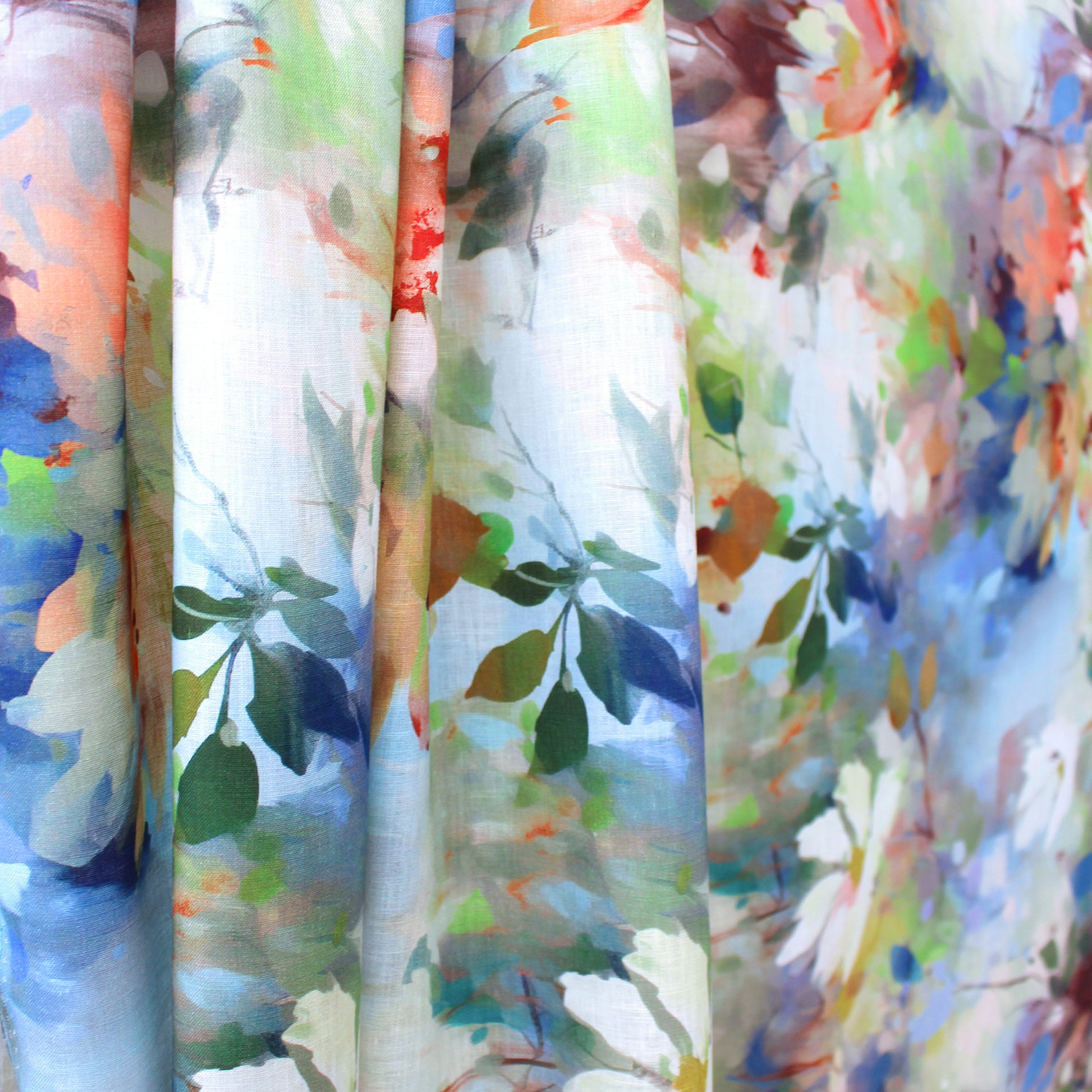 'plein air' linen dressweight woven, Oeko-Tex cert.