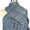 'blue medallion' crinkle texture yoryu 1.875 yd