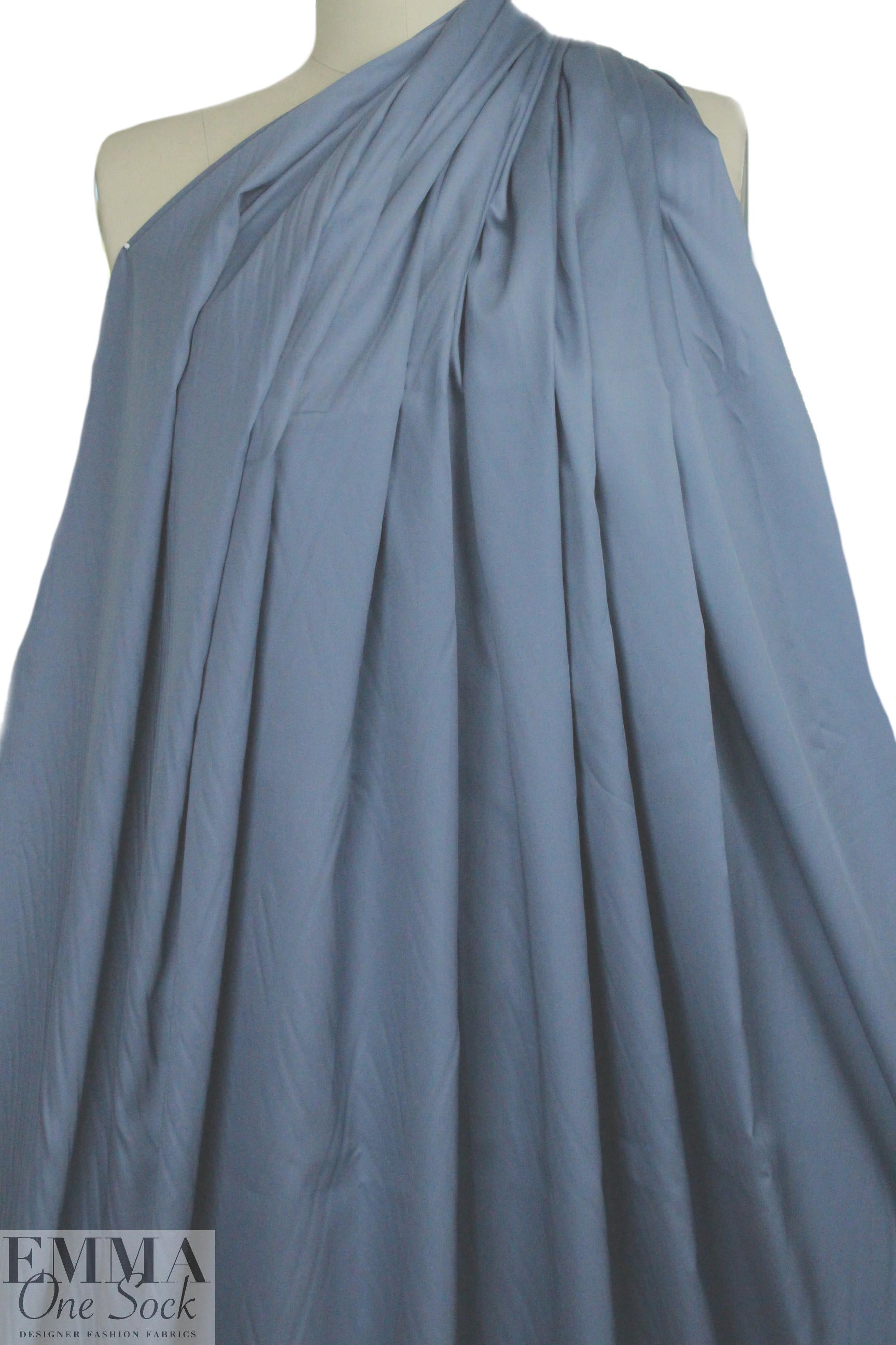 Giza 100% Egyptian cotton shirting - cadet blue .875 yds