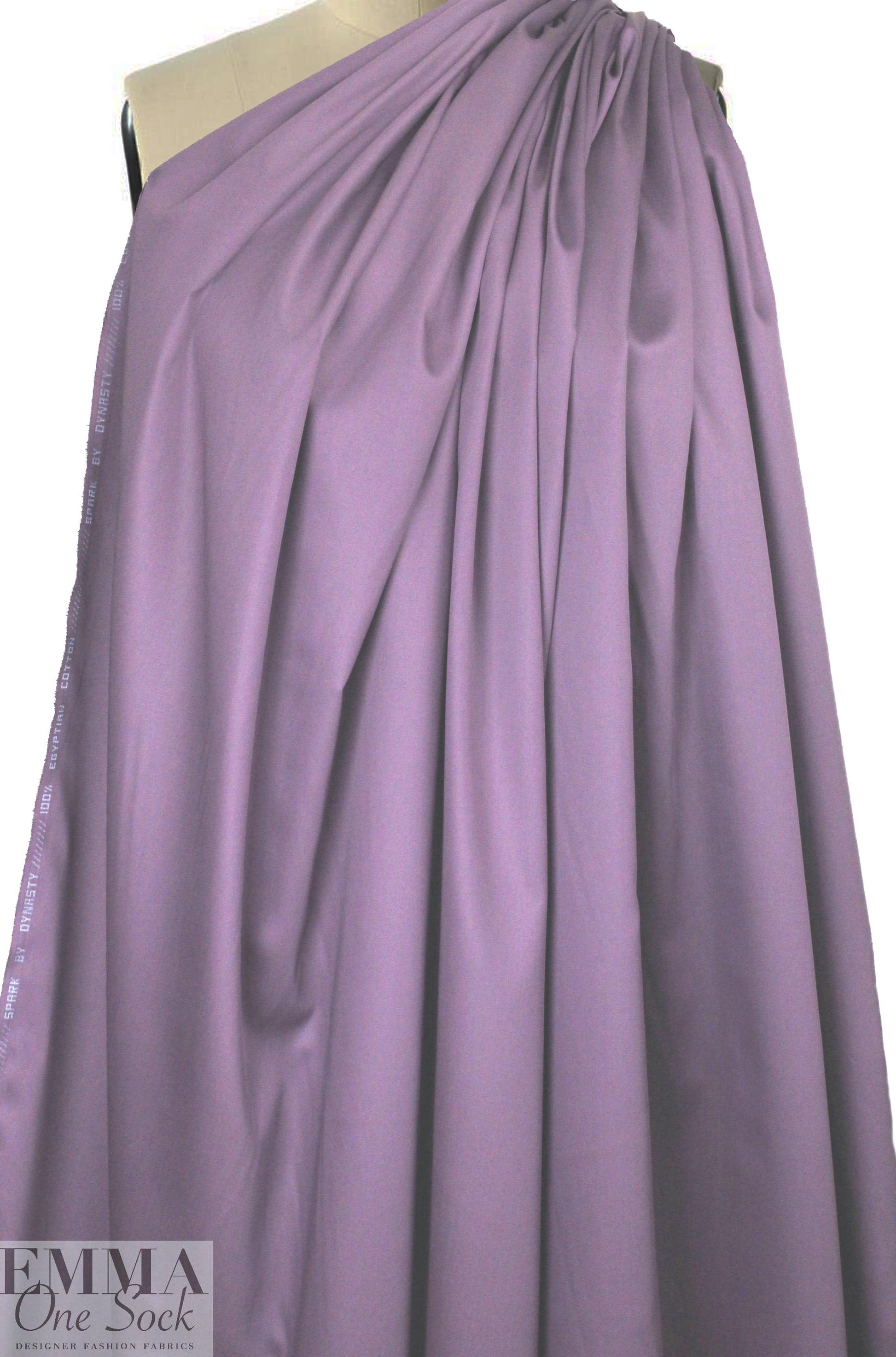 Giza 100% egyptian cotton shirting - mulberry .75 yds
