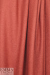 viscose/wool boucle knit suiting - chili 1.875 yd