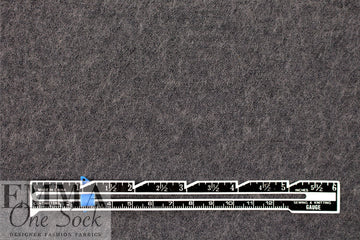 viscose/wool boucle' knit suiting - charcoal 2.25 yd