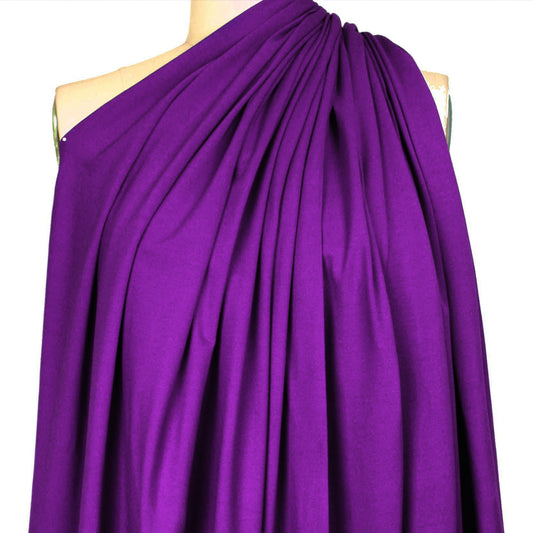 Dutch 220 gms cotton/spandex knit - purple