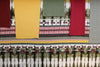 German lightweight viscose drapey woven - graphic stripe