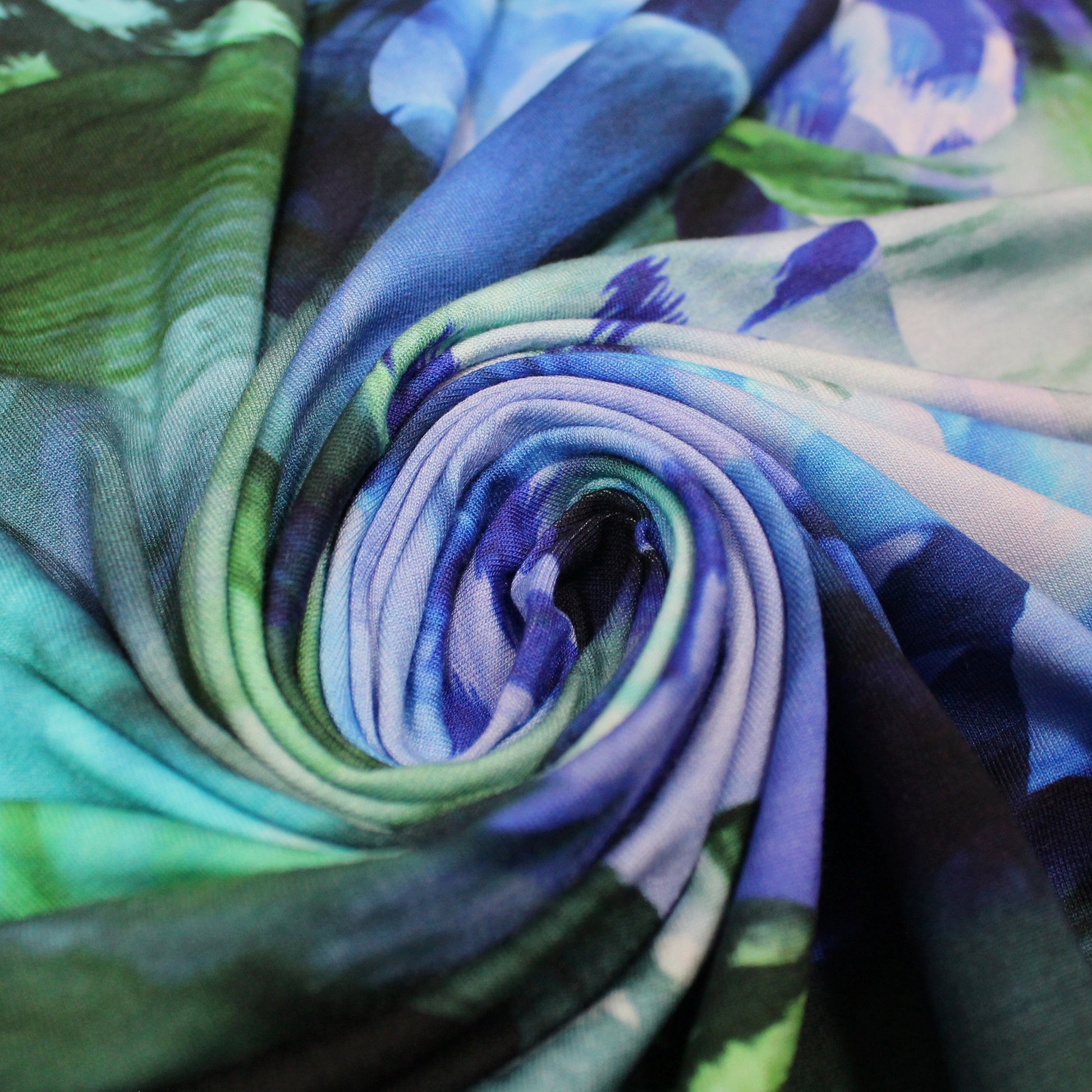 Dutch digital 'green energy' viscose knit, Oeko-Tex cert.