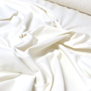 100% organic cotton jersey, Oeko-Tex - ivory
