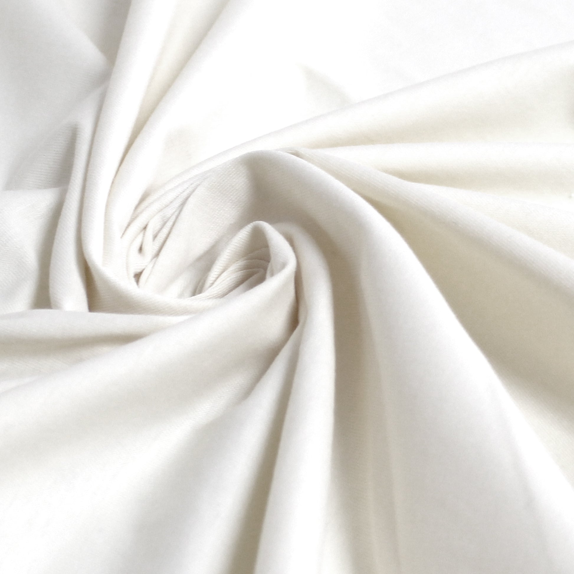 100% organic cotton jersey, Oeko-Tex - ivory