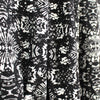 Italian 'edgy print' cotton jersey - black/white