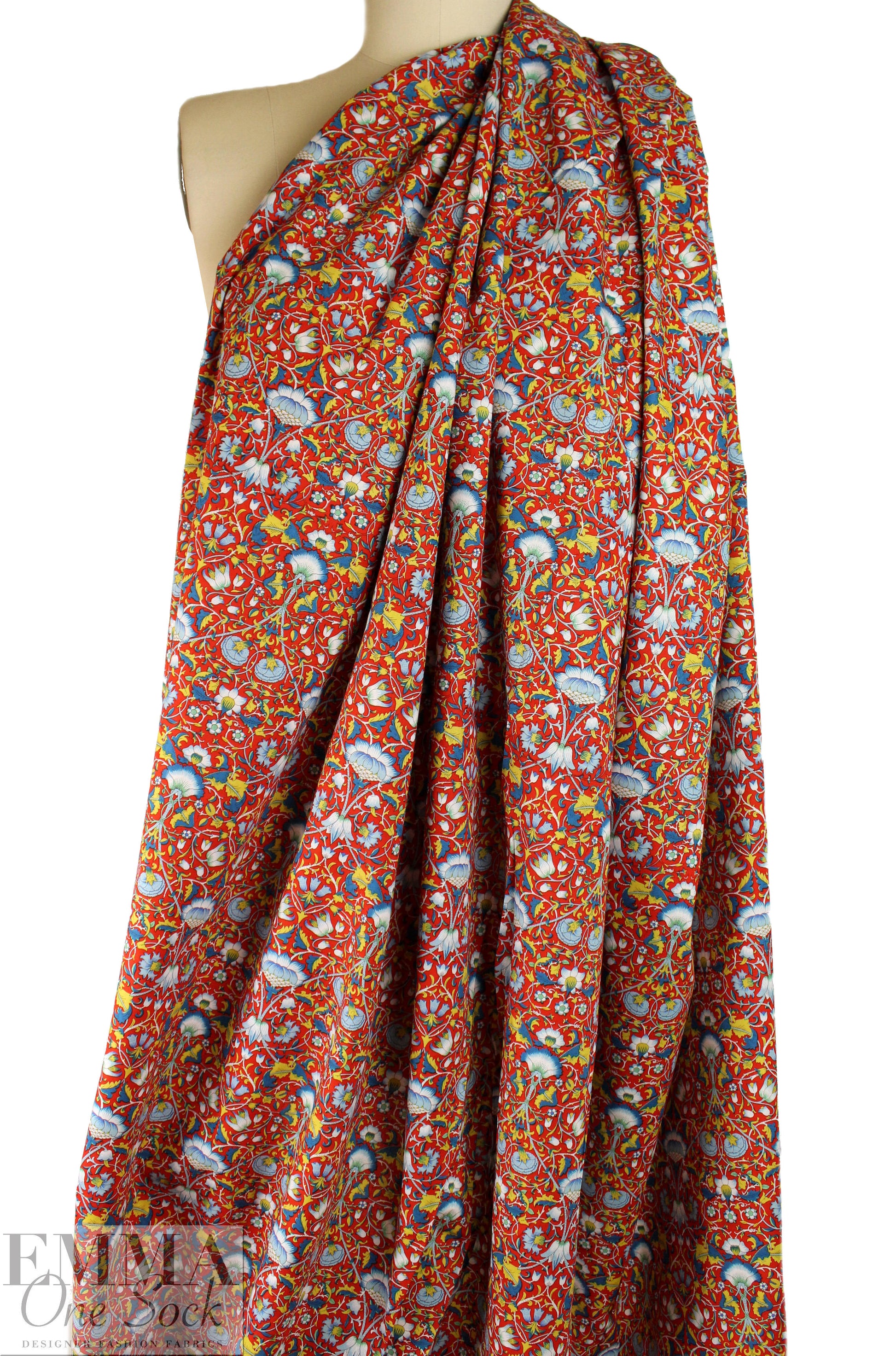 lightweight cotton poplin woven - liberty-esque