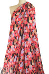 Italian contempo graphic 1 drapey viscose woven