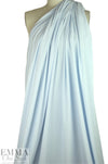 organic cotton interlock, Oeko-Tex certified - icy blue