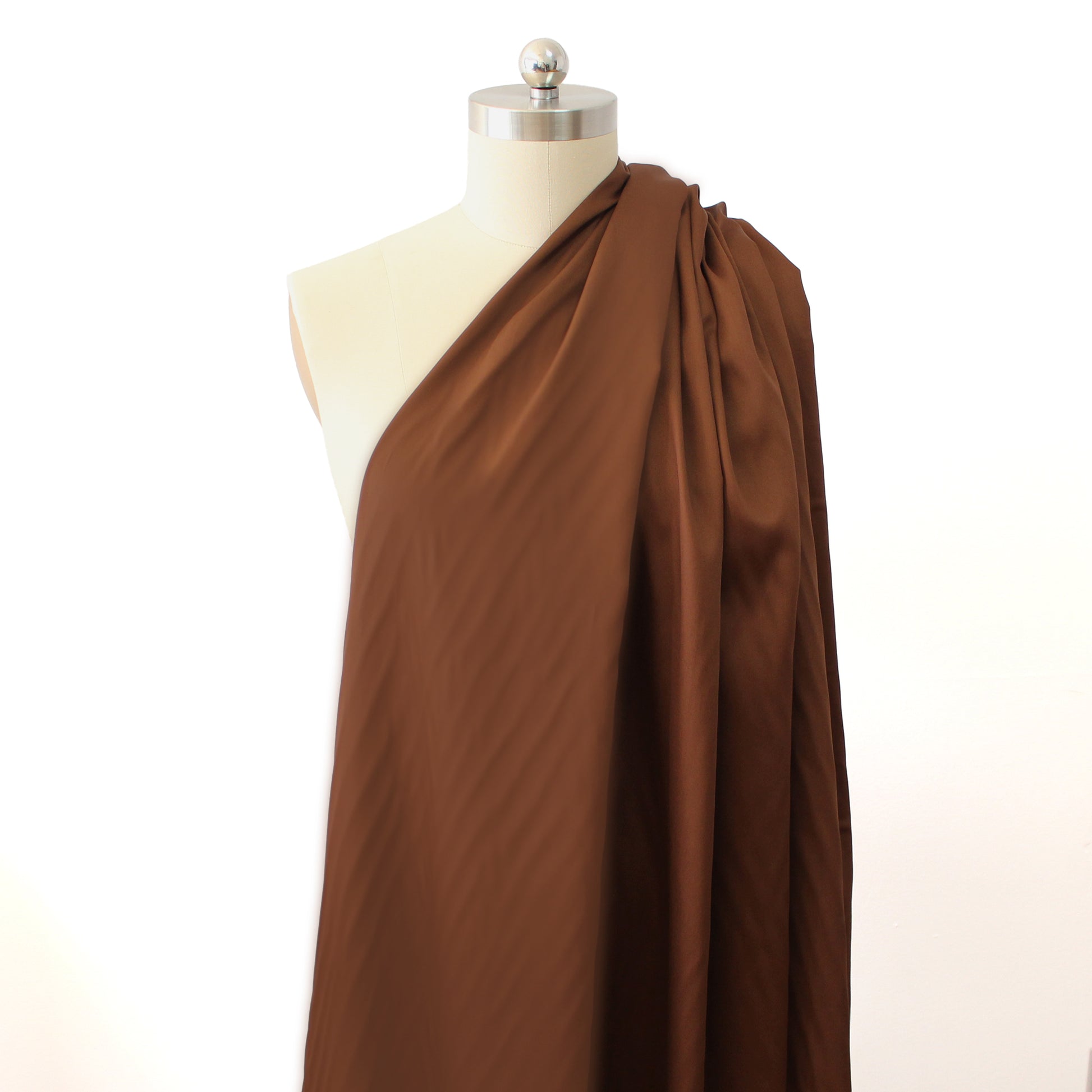 Giza 100% Egyptian cotton shirting - nutmeg