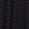 yarn-dyed viscose/spandex jersey - black/bluestone