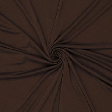 'prima lana' drapey lyocell/wool jersey, Oeko-Tex cert. - chocolate