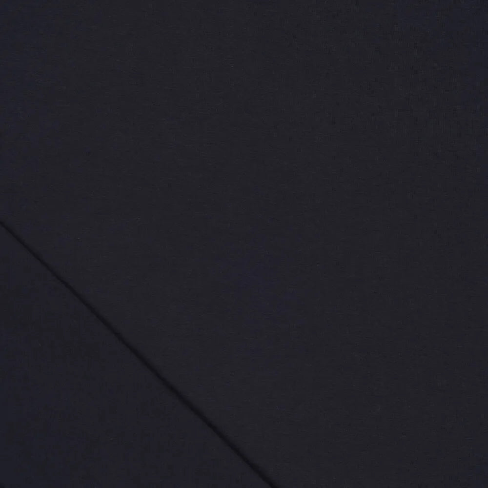 'prima lana' drapey lyocell/wool jersey, Oeko-Tex cert. - midnight