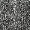 dutch leopard faux fur, Oeko-Tex cert. - gray