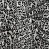 dutch leopard faux fur, Oeko-Tex cert. - gray