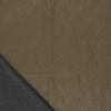 'super washed' viscose blend backed faux leather - olive green
