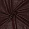 'super washed' viscose blend backed faux leather - sable