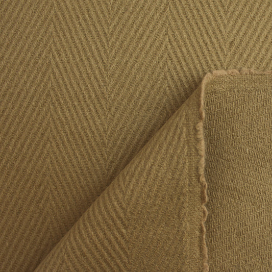 coating, all-wool herringbone - tan