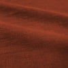 stonewashed ramie mid-weight textured woven - burnt sienna