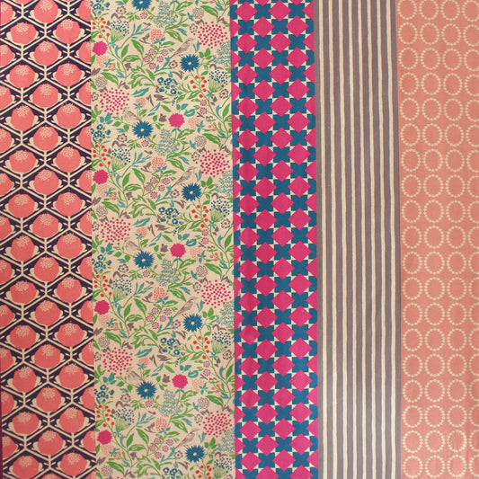 Kokka "Echino and Canvas" linen and cotton blend