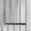 Italian yarn-dyed black/white stripe cotton gauze