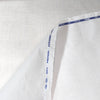 Premium 100% cotton organdy - white