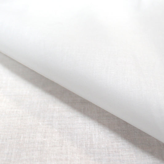 Premium 100% cotton organdy - white