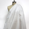 Premium 100% cotton organdy - white