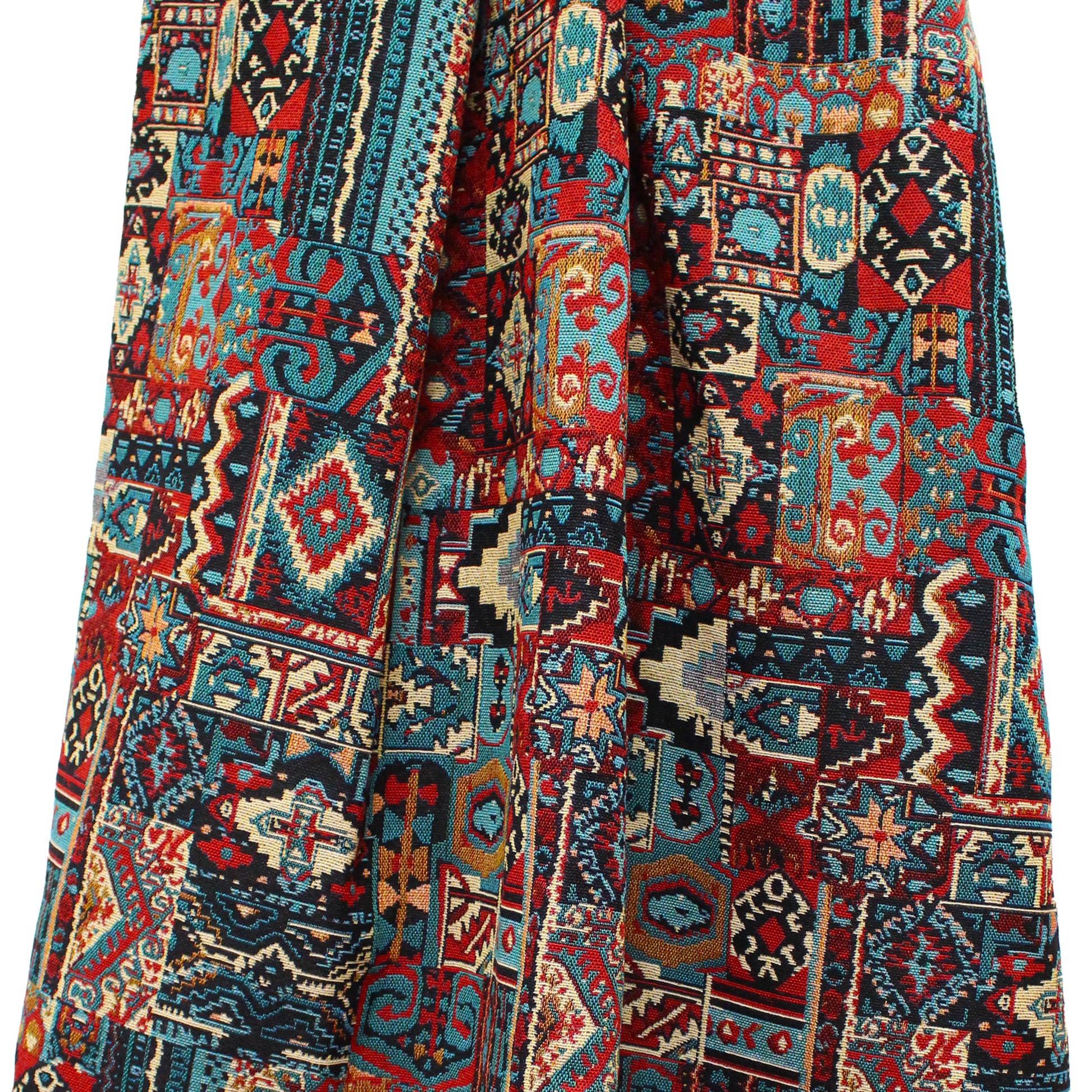 'Southwest sundown' woven jacquard tapestry