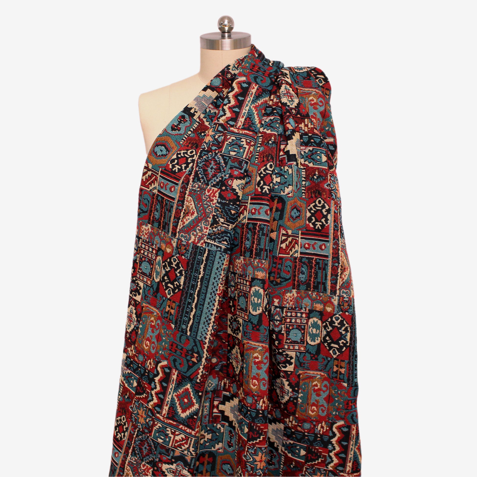 'Southwest sundown' woven jacquard tapestry